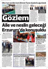 OLTU GÖZLEM