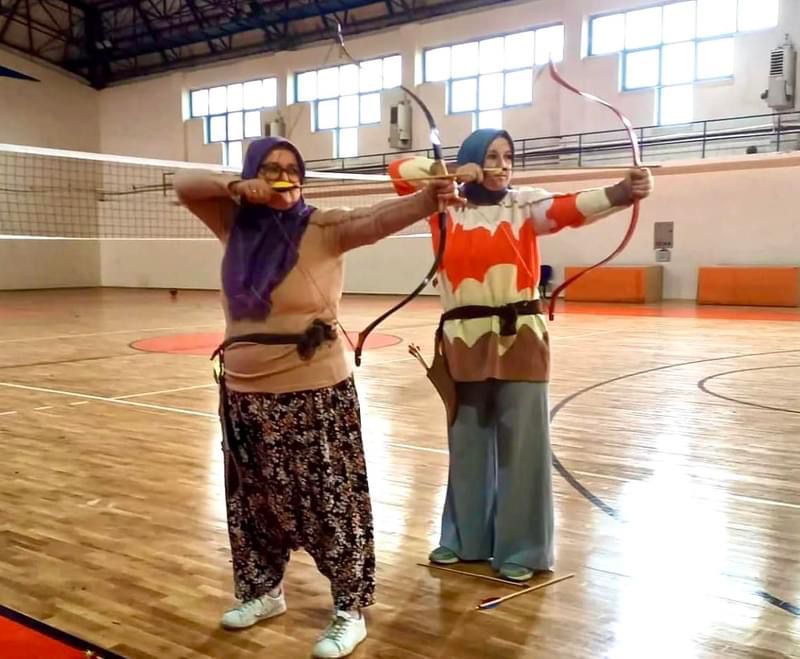 YENİCELİ KADINLAR, OKÇULUĞA ODAKLANDI