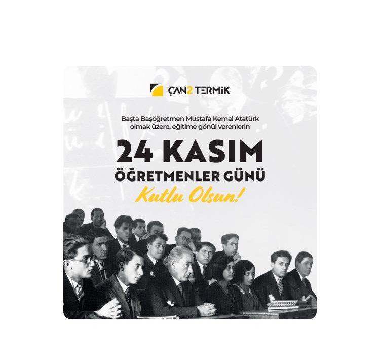 ÇAN2 TERMİK 24 KASIM ÖĞRETMENLER GÜNÜ KUTLAMASI