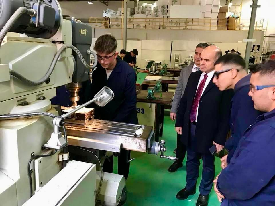 ÇAN MESLEKİ TEKNİK VE ANADOLU LİSESİ ATÖLYELERİNE ZİYARET