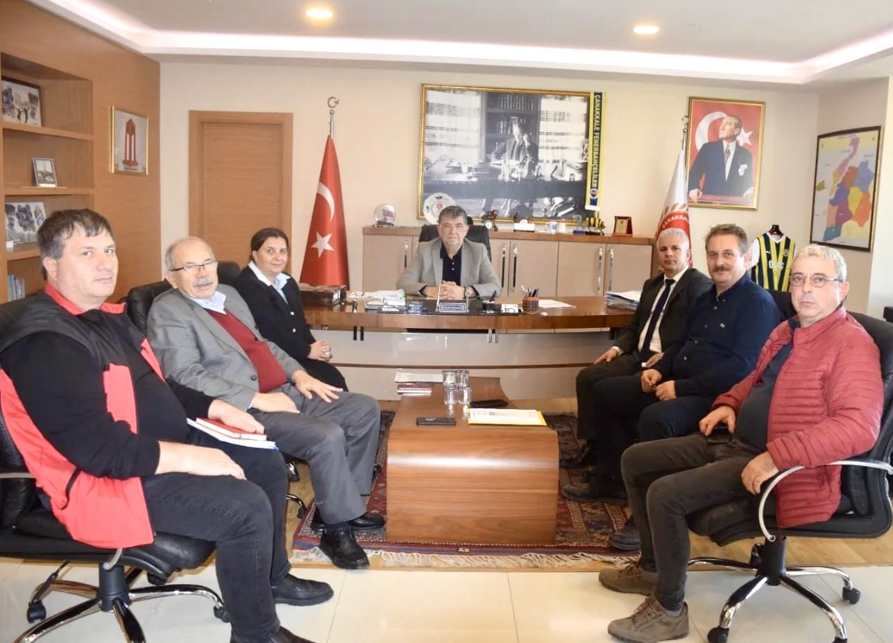 İGM BAŞKANINA TAM KADRO ZİYARET