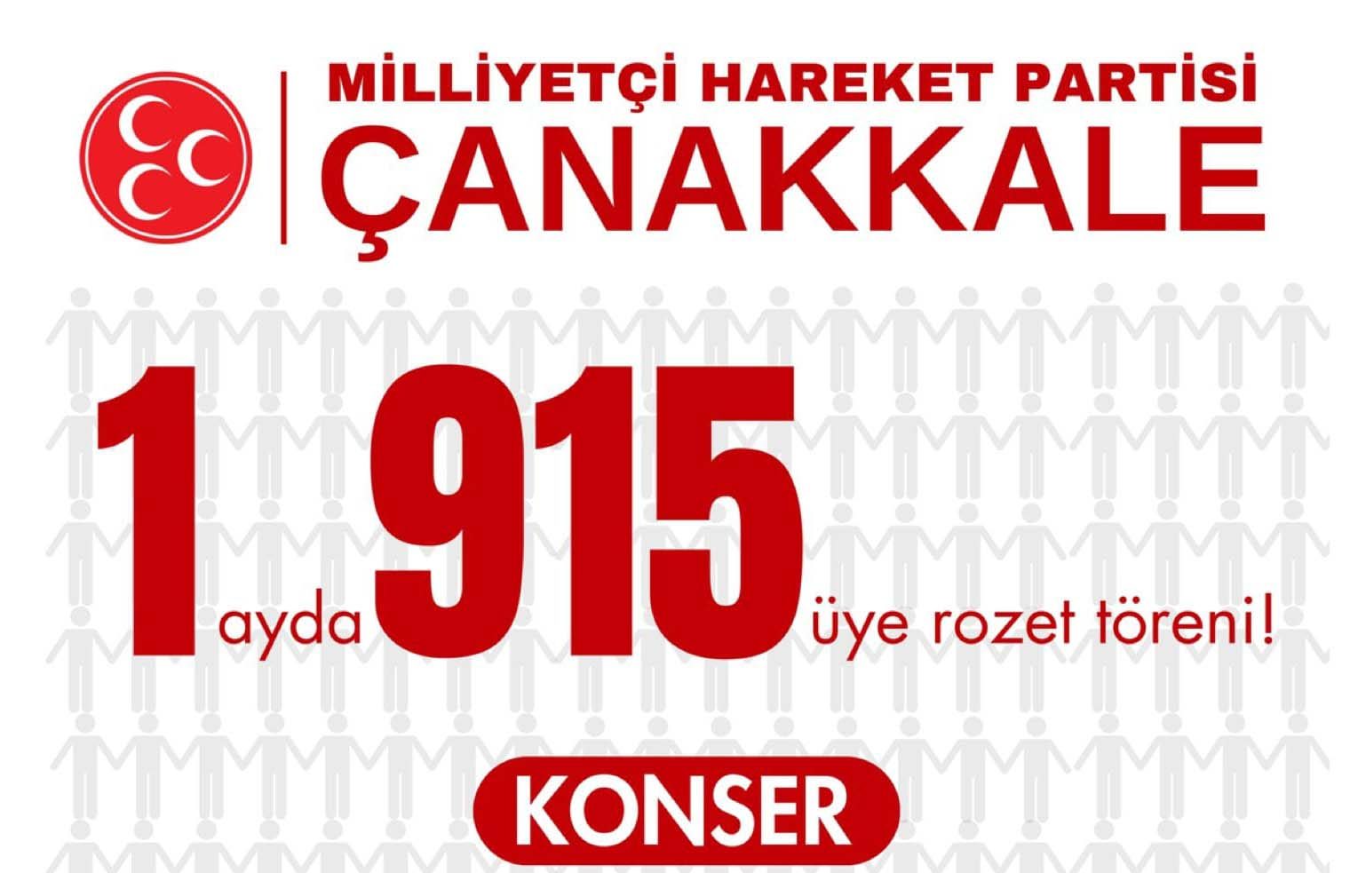 MHP’DEN ÇANAKKALE’DEN KUTLU ŞAHLANIŞ PROGRAMI