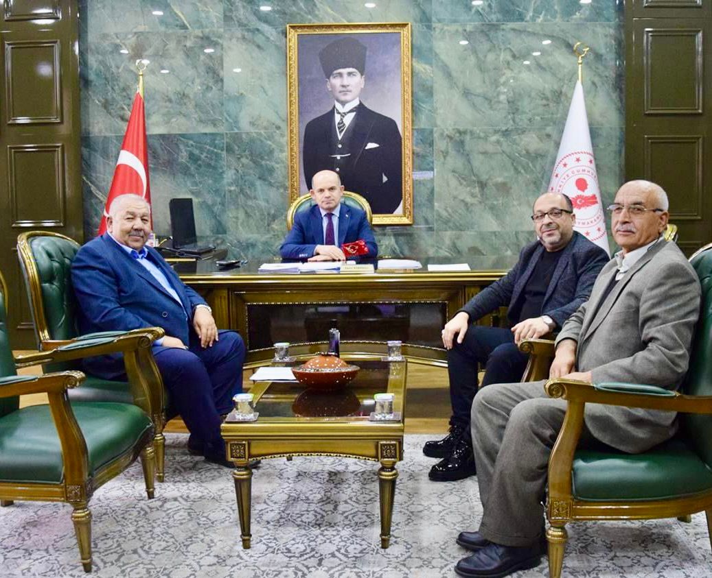 ÇANAKKALE ROMAN DERNEĞİNDEN ÇAN KAYMAKAMINA ZİYARET