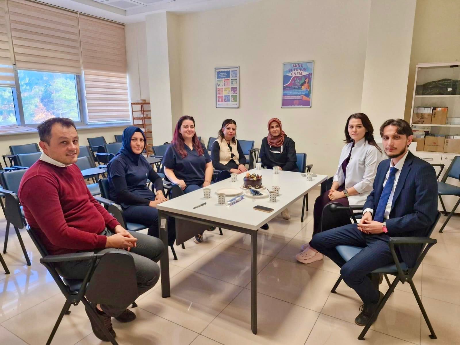 YENİCE DEVLET HASTANESİ YÖNETİMİNDEN DİŞ HEKİMLERİNE ZİYARET