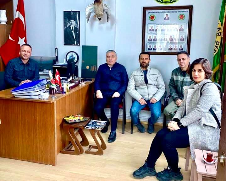 SİVİL TOPLUMLA İLİŞKİLER MÜDÜRÜNDEN ÇAN AVCILAR DERNEĞİNE ZİYARET