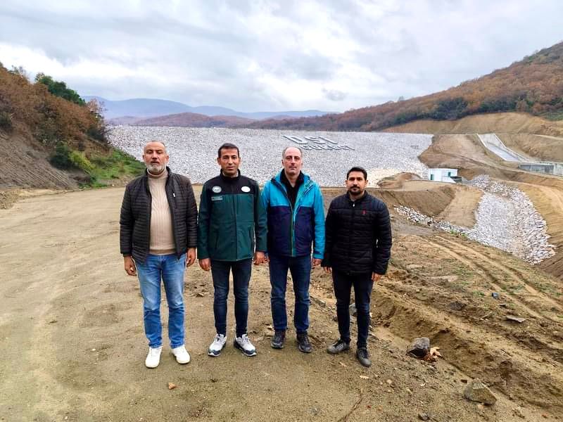 DSİ’DEN LAPSEKİ GÜRECİ GÖLETİNDE İNCELEME