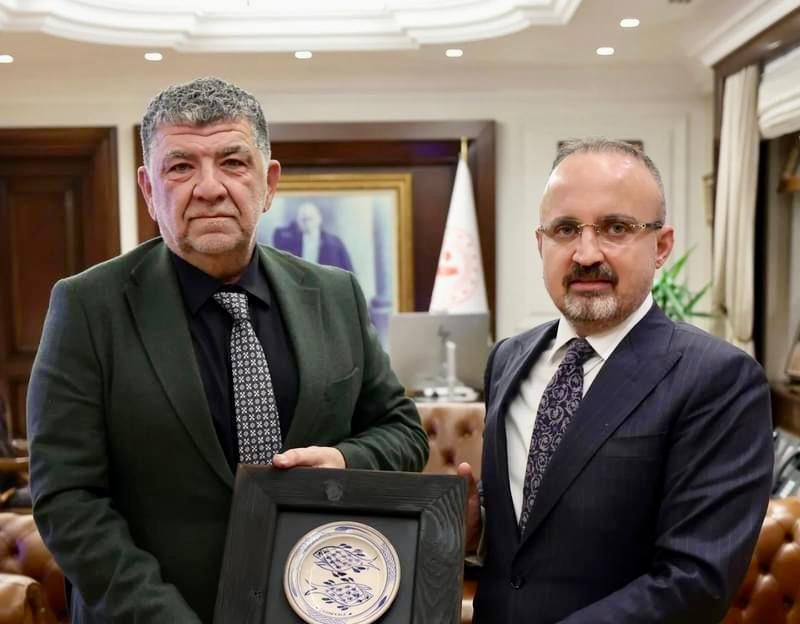 İL GENEL MECLİS BAŞKANINDAN İÇİŞLERİ BAKAN YARDIMCISINA ZİYARET