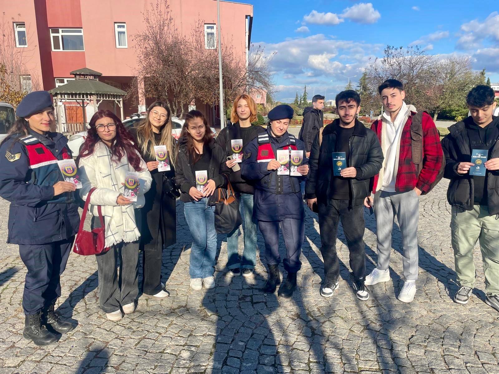 JANDARMA’DAN BROŞÜRLÜ KADES TANITIMI