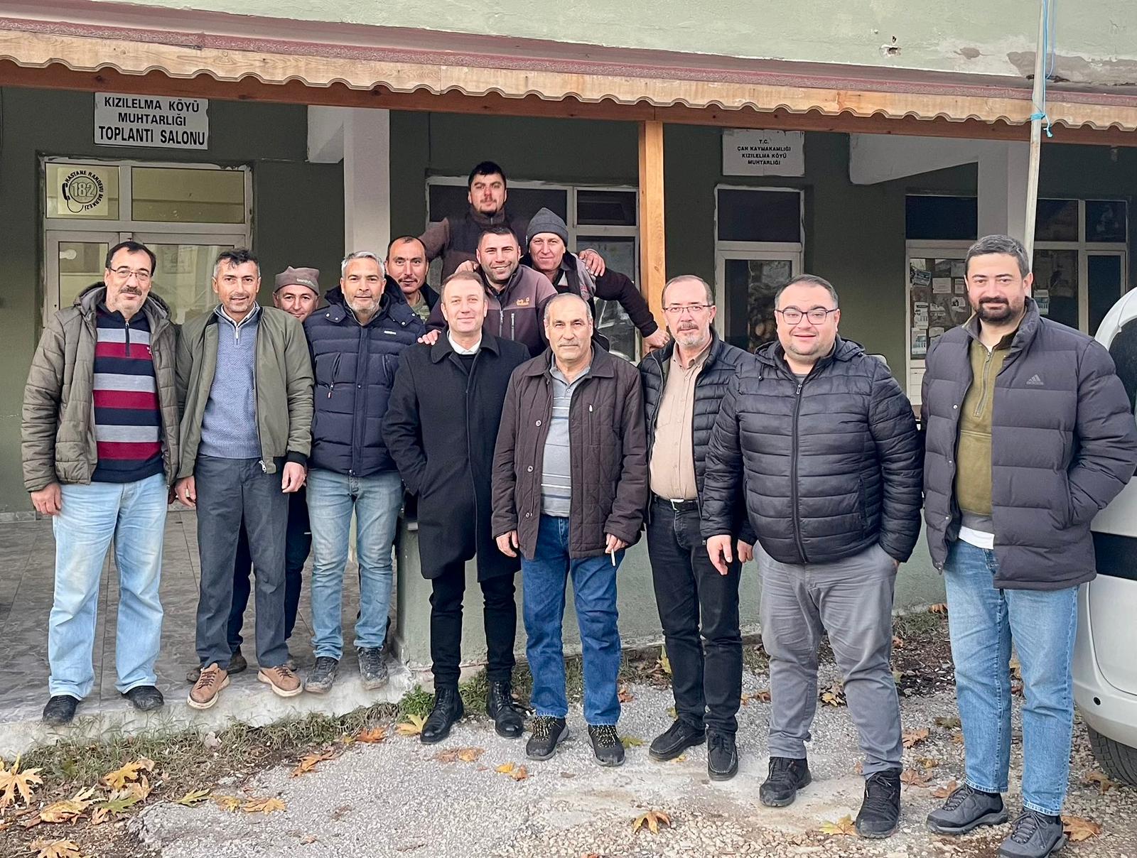 AK PARTİ İLÇE BAŞKANI MURAT OKAN, HER YERDE