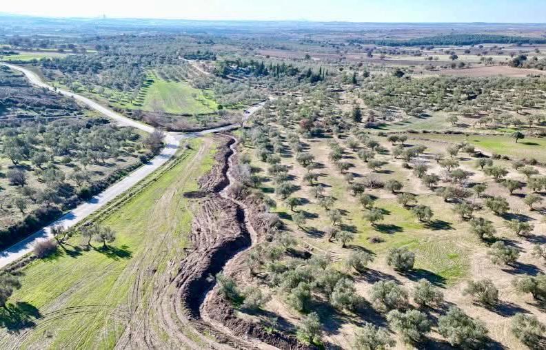 AKÇAPINAR KÖY DERESİ ISLAH ÇALIŞMALARI TAMAMLANDI