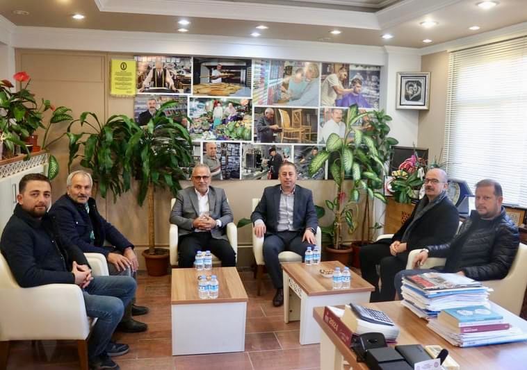 BİRLİK BAŞKANI AK PARTİ HEYETİNİ AĞIRLADI