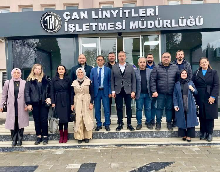 AK PARTİ ÇAN İLÇE TEŞKİLATINDAN MADENCİLER GÜNÜ ZİYARETLERİ