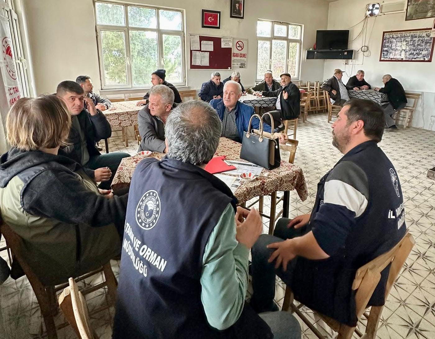 ÇAN’DA KIZILELMA, DUMAN VE İLYASAĞA ÇİFTLİĞİ KÖYLERİNDE CUMA BULUŞMALARI