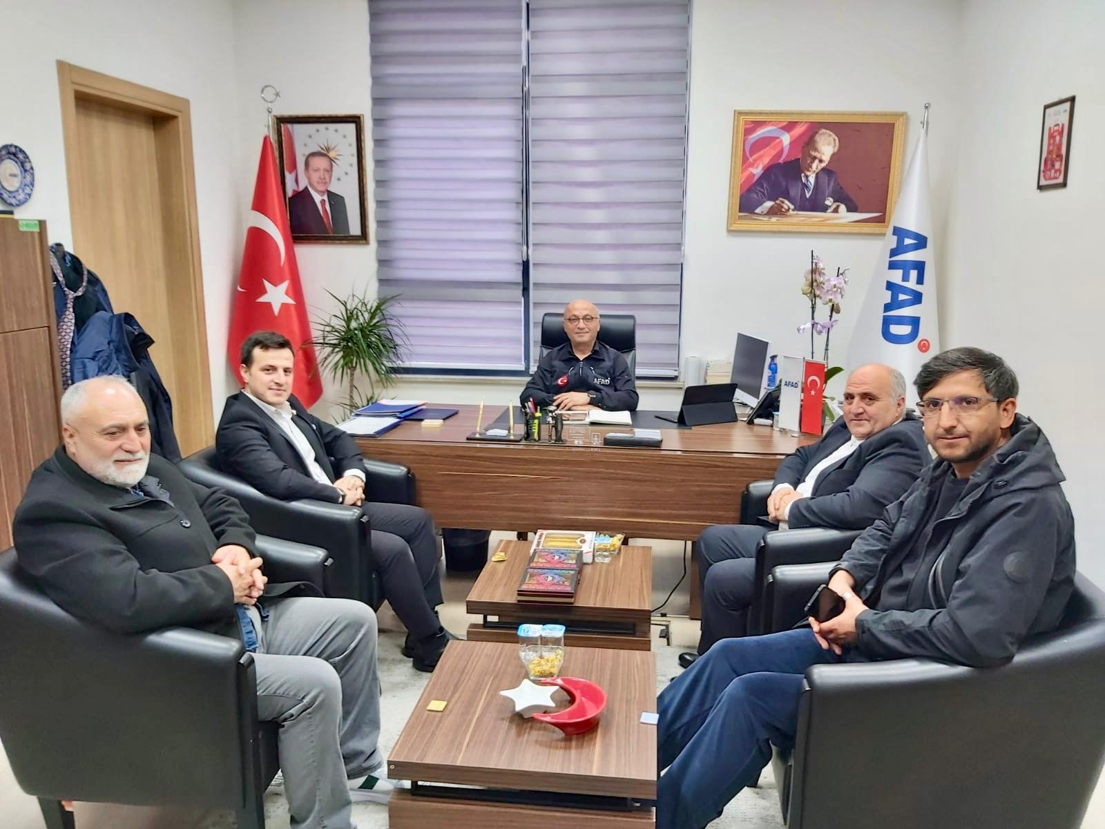 ÇAN GOSK’TAN AFAD İL MÜDÜRÜNE ZİYARET