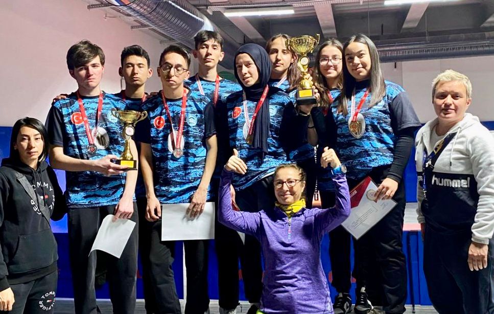 OKULLAR ARASI DARTTA KALKIM ÇPAL ÜSTÜNLÜĞÜ