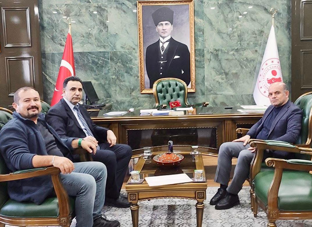 İL ÖZEL İDARE GENEL SEKRETERİNDEN ÇAN KAYMAKAMINA ZİYARET