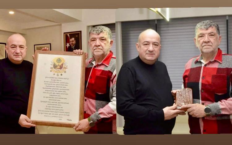 İGM BAŞKANI ERTUĞRUL’DAN VEKİL GİDER’E ZİYARET