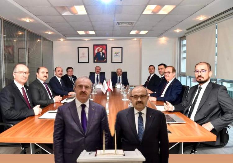 VALİ TORAMAN BALIKESİR VALİSİNİ ZİYARET EDİP GMKA TOPLANTISINA KATILDI