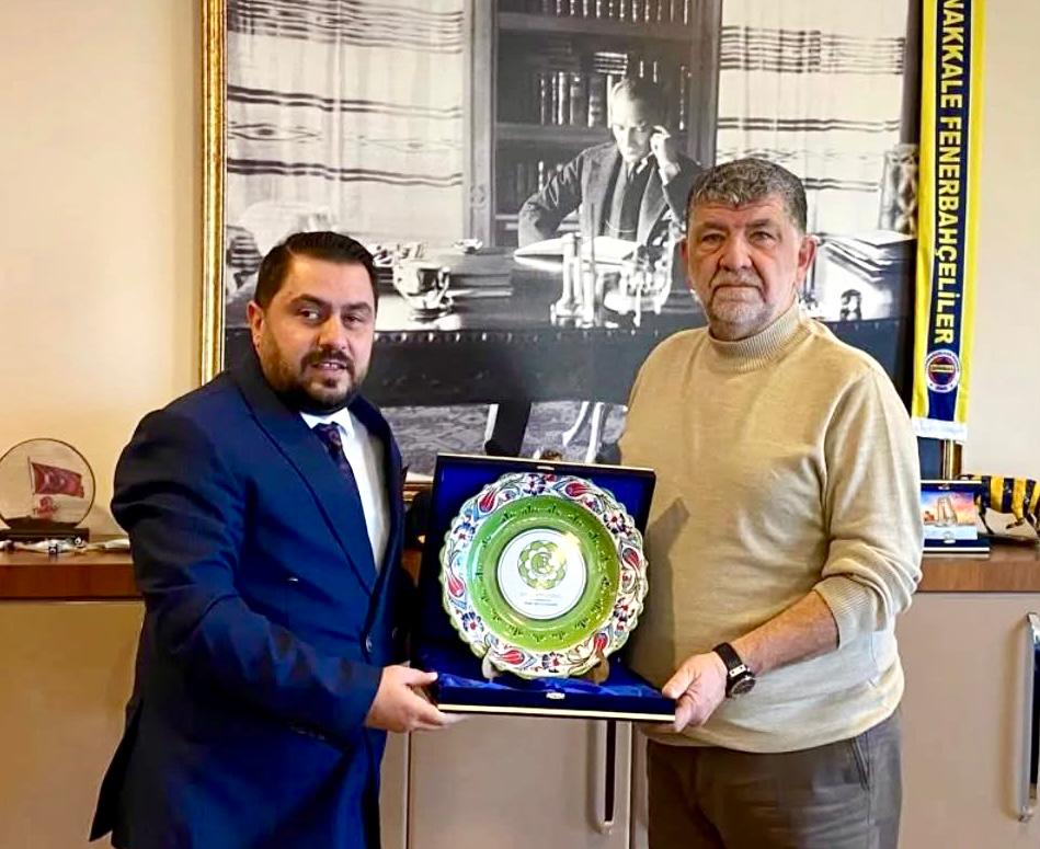 GÜMÜŞÇAY BELEDİYE BAŞKANINDAN İGM BAŞKANINA ZİYARET