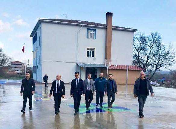 TERZİALAN’DA İLK VE ORTAOKULA ZİYARET