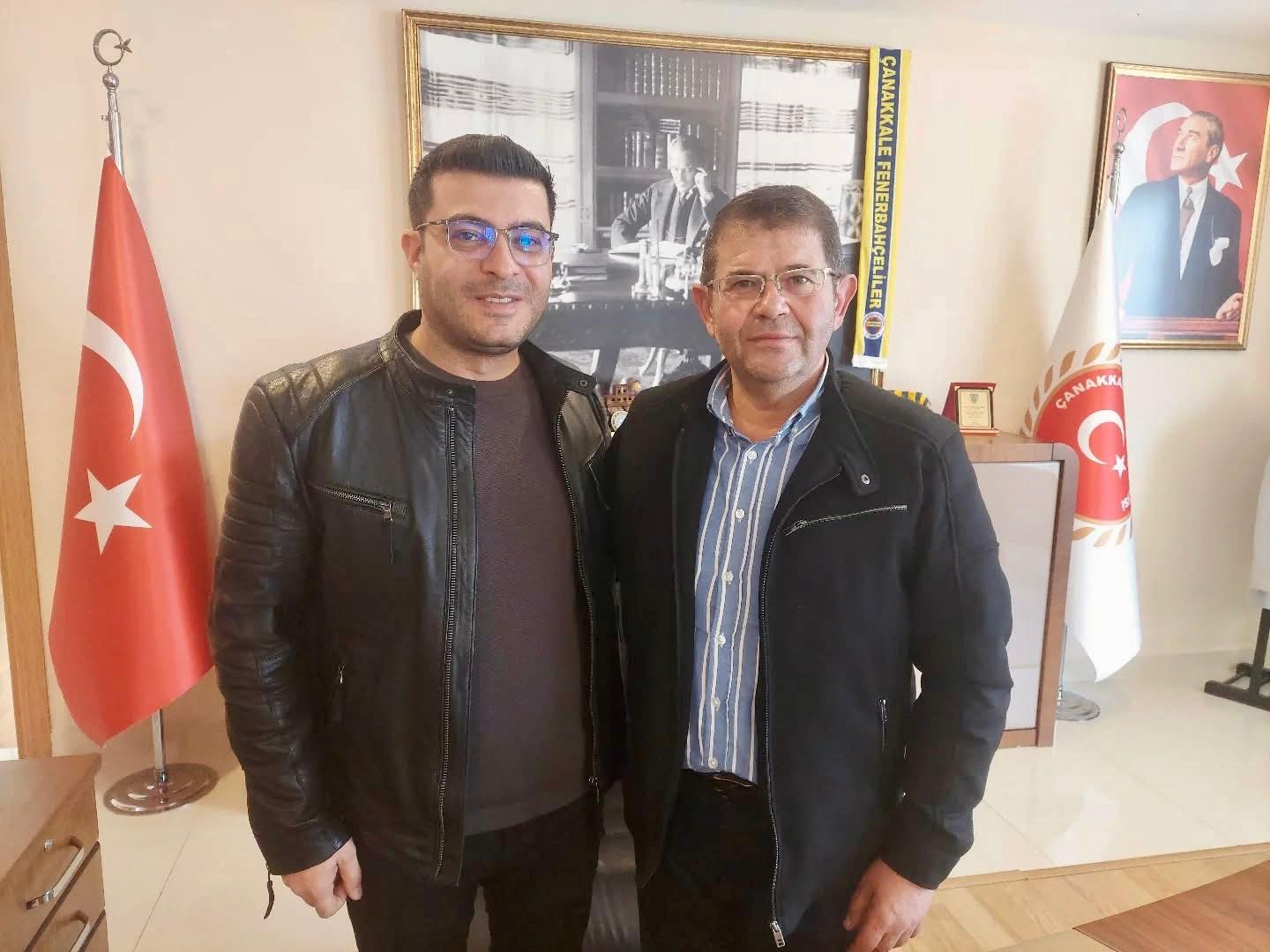 JEOLOJİ MÜHENDİSİ KILIÇ’TAN İGM BAŞKANVEKİLİ ÖZYURT’A ZİYARET