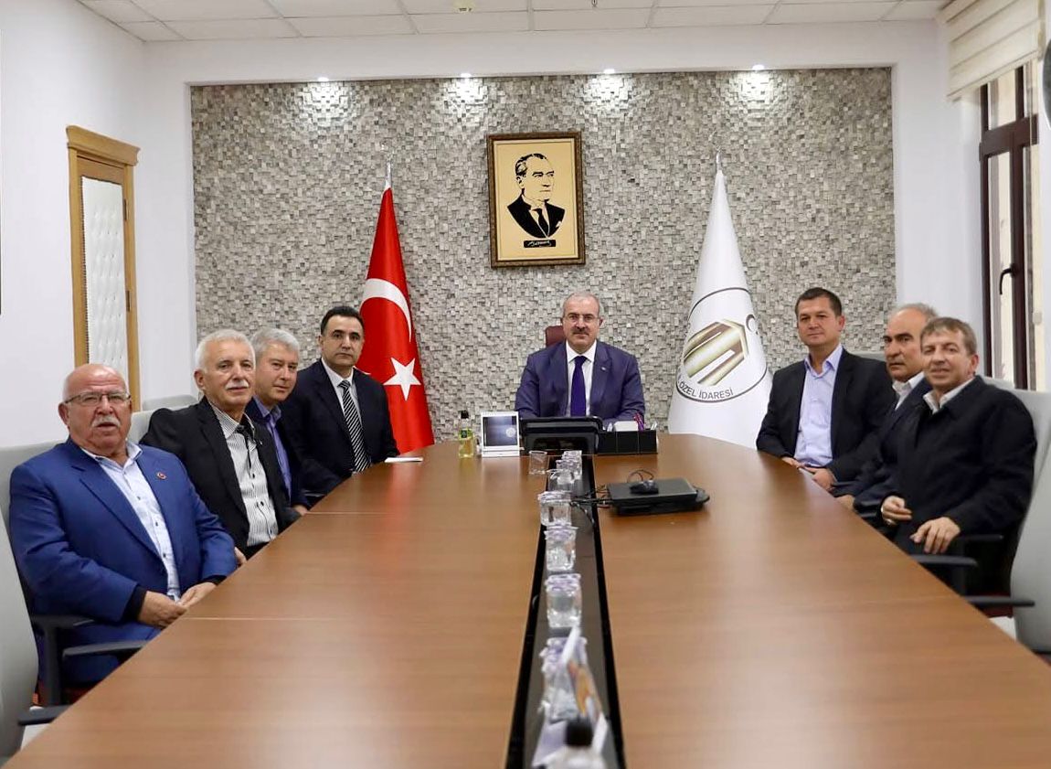 ÇANLI MUHTARLARDAN VALİ TORAMAN’A ZİYARET