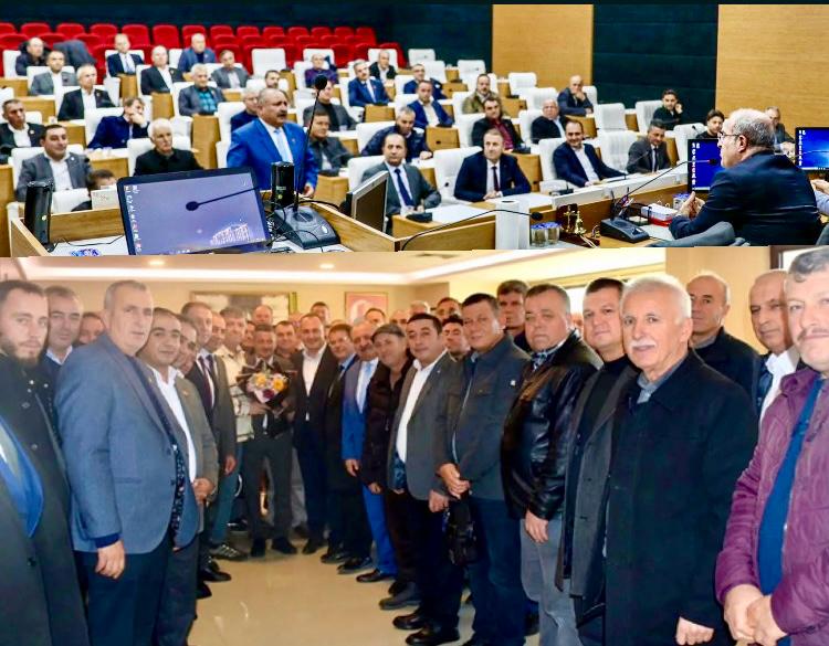 ÇANLI MUHTARLARDAN VALİ VE İL GENEL MECLİS BAŞKANINA ZİYARET