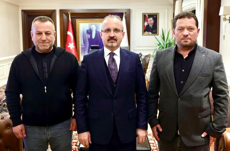 ÖRTÜLÜCE KOOPERATİFİNDEN BAKAN YARDIMCISINA ZİYARET