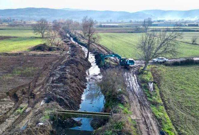 DSİ’DEN PAZARKÖY’DE MAKİNELİ ISLAH ÇALIŞMALARI