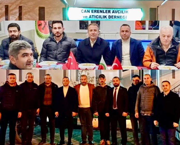 ÇAN ERENLER AVCILIK VE ATICILIK DERNEĞİ’NDEN PİLAV İKRAMI