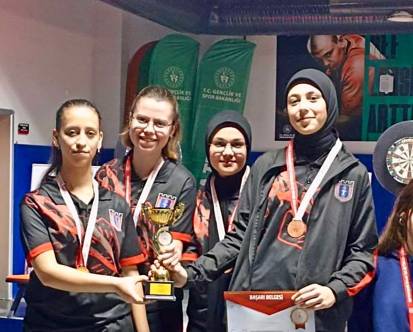 SEVİM BODUR MTAL DARTTA İL ÜÇÜNCÜSÜ OLDU