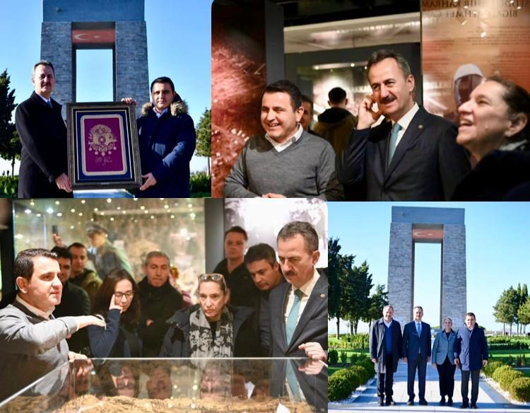 SAVUNMA SANAYİİ BAŞKANI GÖRGÜN’DEN TARİHİ ALANDA ZİYARET VE İNCELEMELER