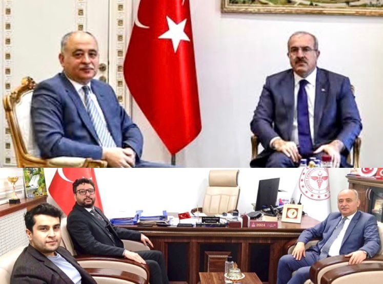 TUSAŞ YÖNETİM KURULU ÜYESİ USLAN’DAN VALİ VE SAĞLIK MÜDÜRÜNE ZİYARET