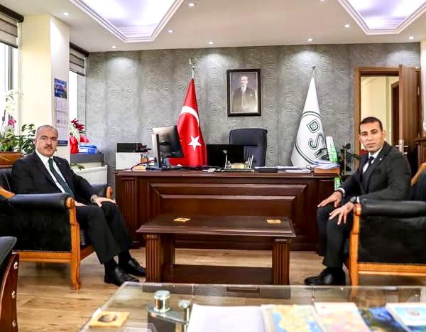 VALİDEN DSİ ÇANAKKALE ŞUBE MÜDÜRÜNE ZİYARET