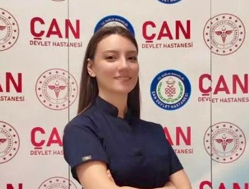 ÇAN DEVLET HASTANESİNE YENİ DİŞ HEKİMİ