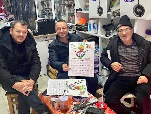 ÇAN ERENLER AVCILIK VE ATICILIK DERNEĞİNDEN ÜYELERİNE 2025 TAKVİMİ
