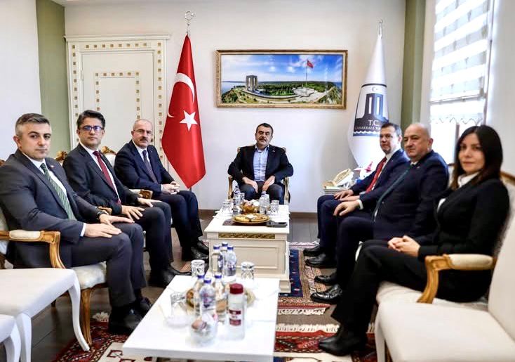 MİLLİ EĞİTİM BAKANINDAN VALİLİĞE ZİYARET