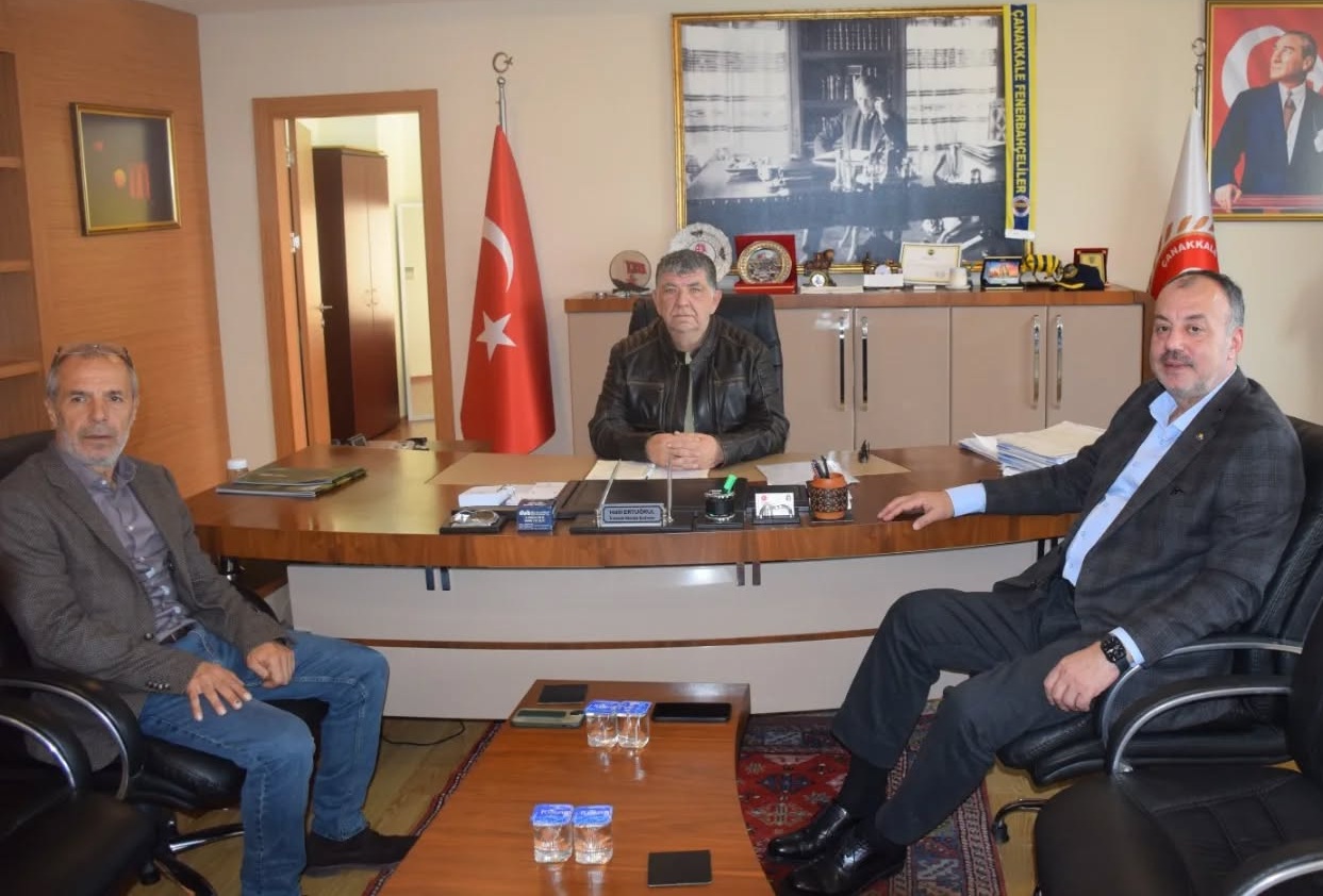 ÇTSO BAŞKANINDAN İL GENEL MECLİS BAŞKANINA ZİYARET