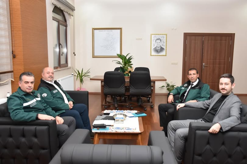DSİ BÖLGE MÜDÜRÜNDEN YENİCE KAYMAKAMINA ZİYARET