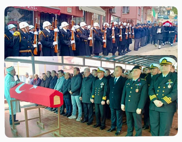 ÇANLI KIBRIS GAZİSİ CAHİT ÖNDER TOPRAĞA VERİLDİ