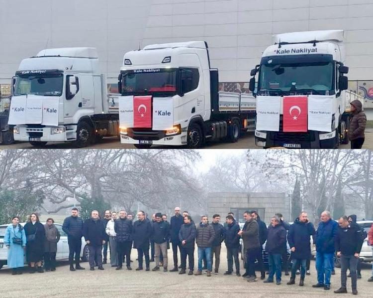 KALESERAMİK 2025 YILININ İLK SEVKİYATLARINI GERÇEKLEŞTİRDİ