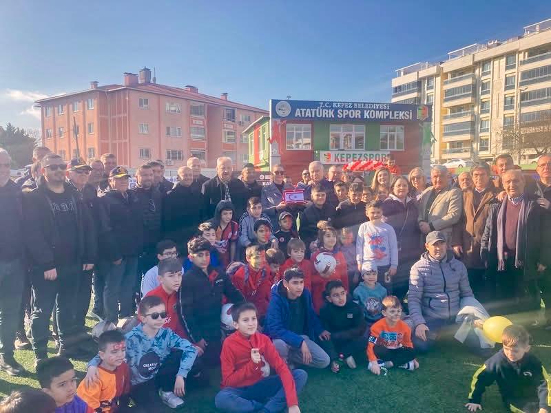 KUZEY KIBRIS LAPTA TÜRK BİRLİĞİ İLE KEPEZ SPOR DOSTLUK MAÇI YAPTI