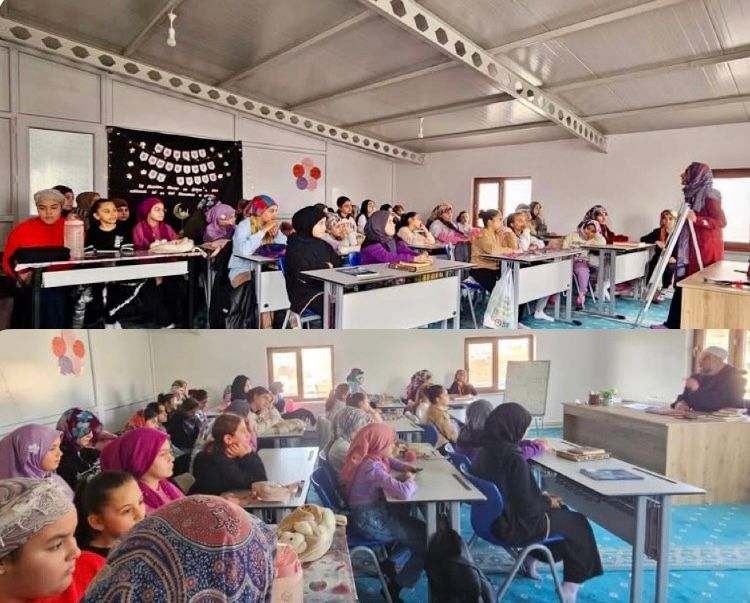 EMİR SULTAN KURSUNDA KIZLARA ÖZEL PROGRAM