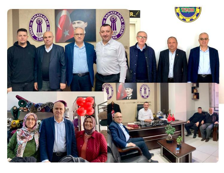 CANAK-KALE.COM’DAN ZİRAAT VE ESNAF, SANATKARLAR ODASINA ZİYARET