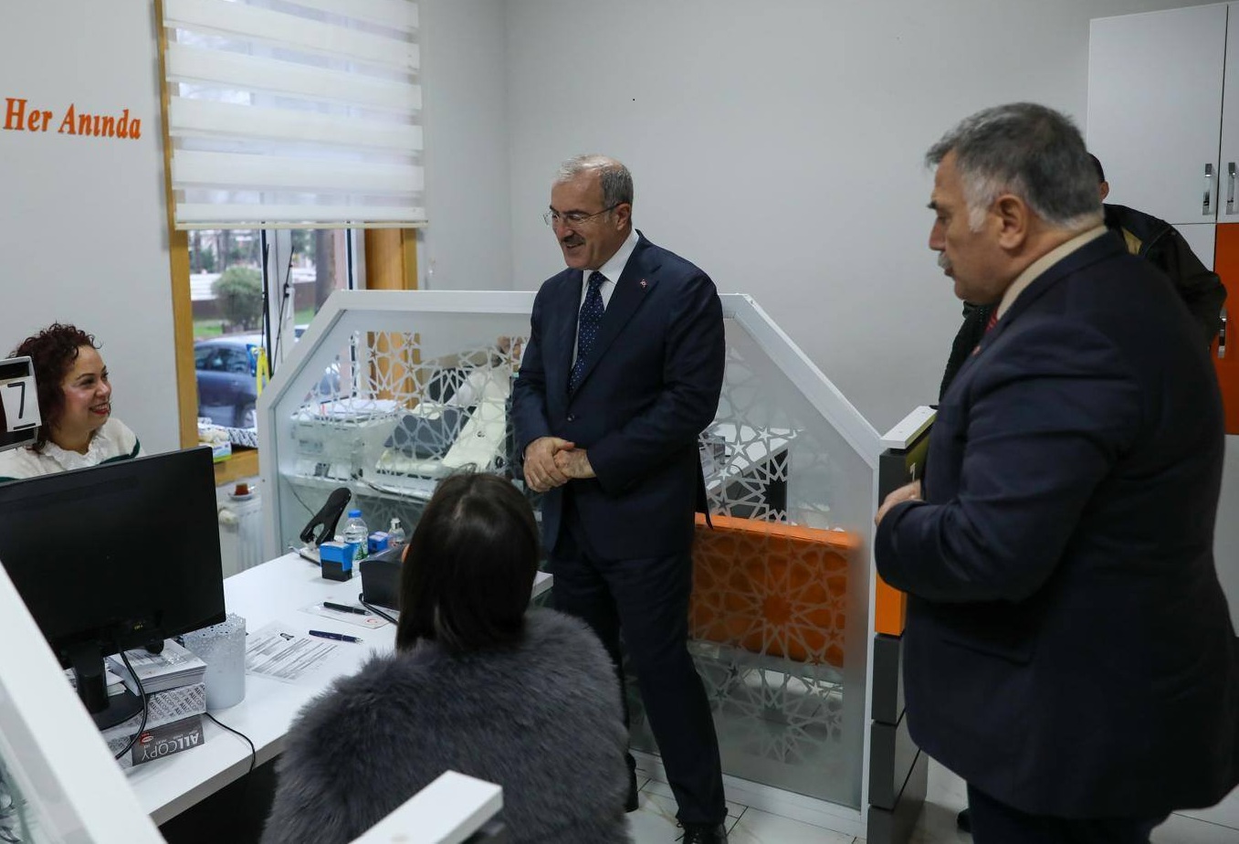 VALİ DOÇ. DR. TORAMAN’DAN VALİLİK BİRİMLERİNE ZİYARET VE İNCELEME