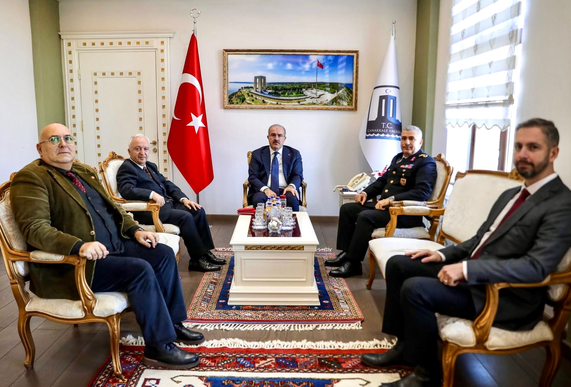 TSK GÜÇLENDİRME VAKFINDAN VALİYE ZİYARET