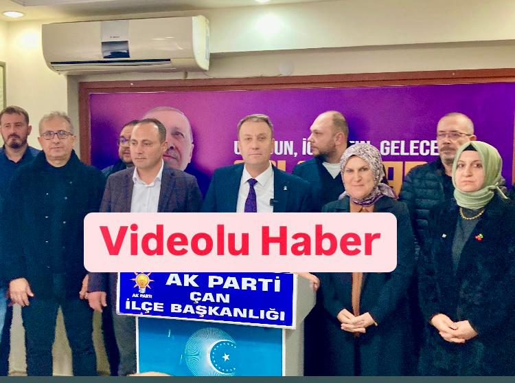 “BİRBİRİMİZİ KANDIRMAYALIM. ÖNCE ÇAN’A HANGİ OSB’Yİ KURACAĞIMIZA KARAR VERMEK GEREK”