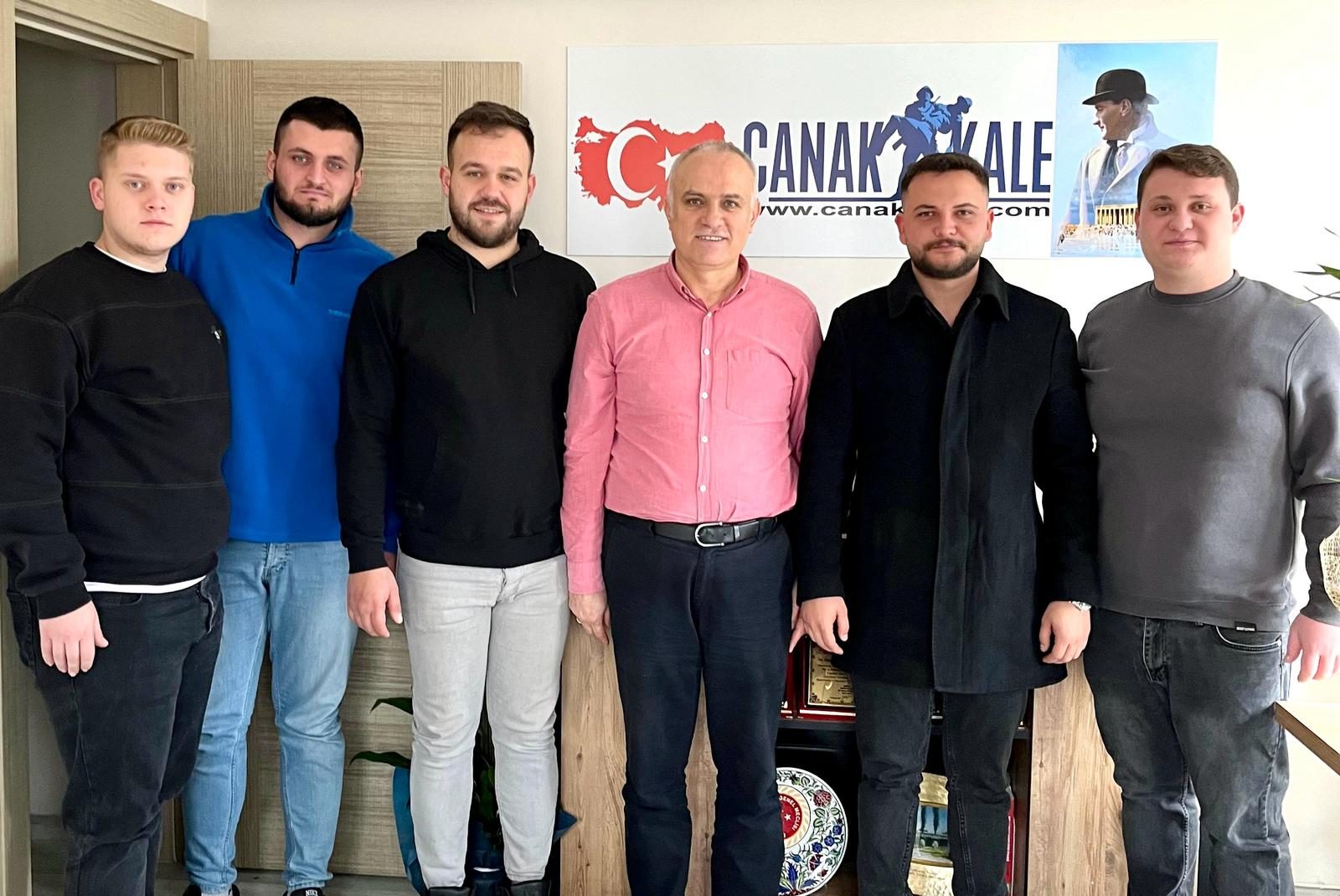 AK PARTİ ÇAN GENÇLİK KOLLARINDAN HABER SİTEMİZE ZİYARET