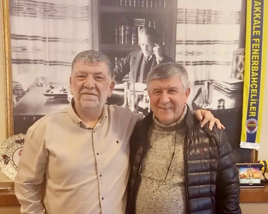 ESKİ BAŞKAN AYTOP’TAN YENİ BAŞKAN ERTUĞRUL’A ZİYARET