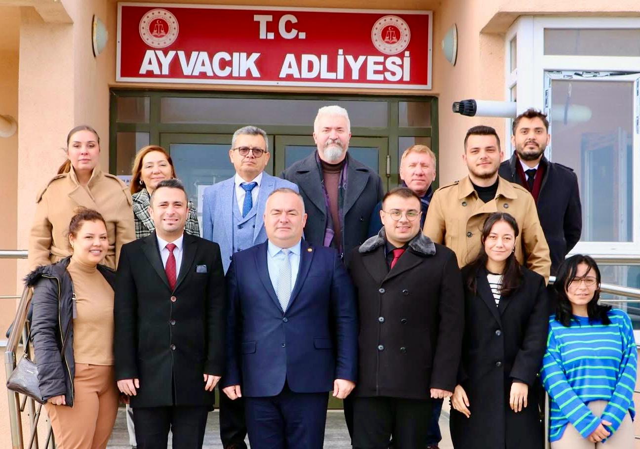 BARODAN AYVACIKLI AVUKATLARA ZİYARET